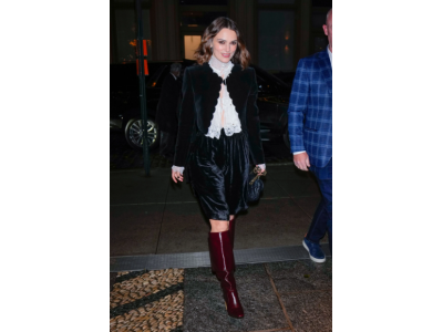Keira Knightley koos Chloé romantilise gooti välimusega toob tagasi rafineeritud ja salapärase elegantsi