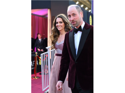 Kate Middleton ja prints William naasmine BAFTA 2026-le
